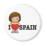 Love Spain magnets
