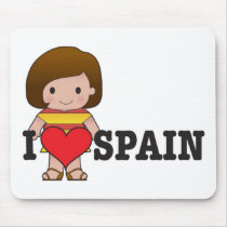 Love Spain Mouse Mats