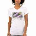 Love spring Lilacs Customizable Tshirt