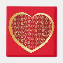 Love - square magnet
