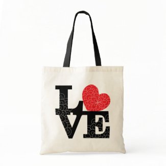 Love Squared Floral Imprint bag