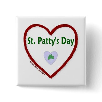Love St. Patty's Day Pins