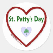 Love St. Patty's Day Sticker