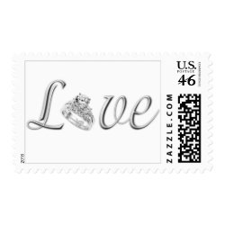 Love stamps stamp