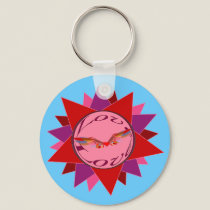 Love Star Keychain by templegreen Love Star Keychain