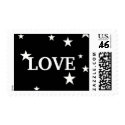 LOVE STARS - Customized postage