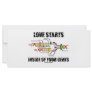 Love Starts Inside Of Your Genes (DNA Replication) Rack Cards