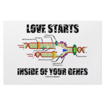 Love Starts Inside Of Your Genes (DNA Replication) stationery
