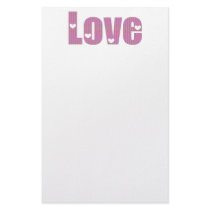 Love Personalized Stationery
