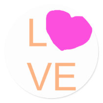 Love sticker sheet