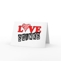 Love Stinks Anti Valentines Cards