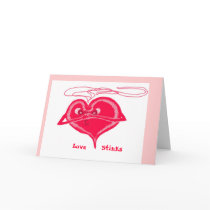 Love Stinks Card