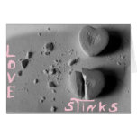 Love Stinks Card cards