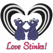 Love Stinks embroidered shirts