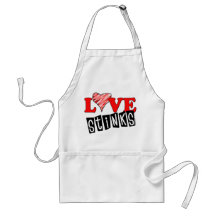 Love Stinks Gifts Aprons
