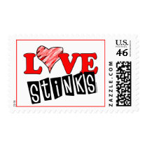 Love Stinks Gifts Stamps