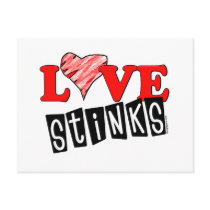 Love Stinks Gifts Post Cards
