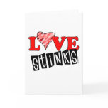 Love Stinks Greeting Cards