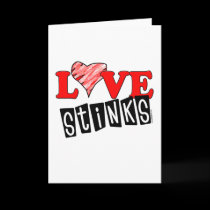 Love Stinks Greeting Cards