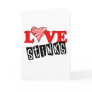 Love Stinks Greeting Cards