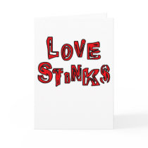 Love Stinks Greeting Cards