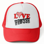 Love Stinks Hats for Valentine's Day