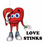 love stinks photo cut outs