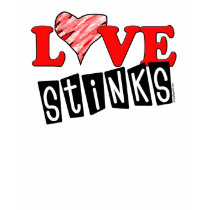 Love Stinks T-shirt Ladies Long Sleeve