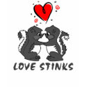 Love Stinks t-shirts by ironydesign Love Stinks t-shirts