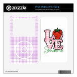 Love Strawberries Skin For The iPod Video