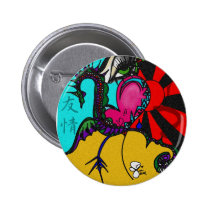 Love & Strength for Japan Button buttons