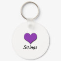 Love Strings- Keychain by maggie0409 Love Strings- Keychain