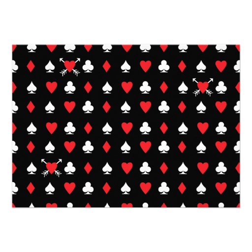 Love Struck Las Vegas Wedding Invitation
