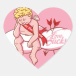 Love Sucks Cupid Anti-Valentine's Day Stickers