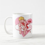 Love Sucks Cupid Valentine's Mug (Personalizable)