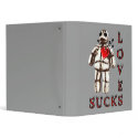 Love Sucks Gothic Art Binder by darkdreams Love Sucks Gothic Art Binder