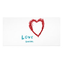 Love Sucks photo cards