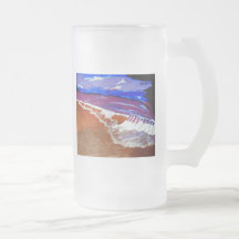 Love Surf Frosted Mug