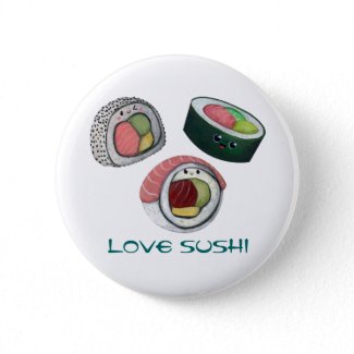 Love Sushi Pins