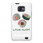 Love Sushi Samsung Galaxy SII Cases