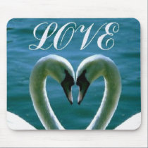 love swans (mouse pad) mousepads by Dixie_McCorkell love swans (mouse pad) mousepads