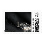 Love Swans Postage Stamp stamp