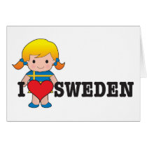 Love Sweden Card