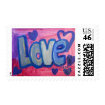 Love Sweet Candy Postage Stamp
