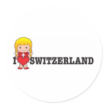 Love Switzerland stickers by mariabellimages Love Switzerland stickers