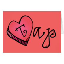 Love Tap | Candy Heart Greeting Card