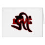 Love Tendai Buddhist Style Card