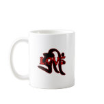 Love Tendai Buddhist Style Coffee Mugs
