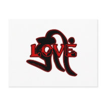 Love Tendai Buddhist Style Postcard