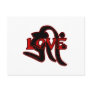 Love Tendai Buddhist Style Postcard